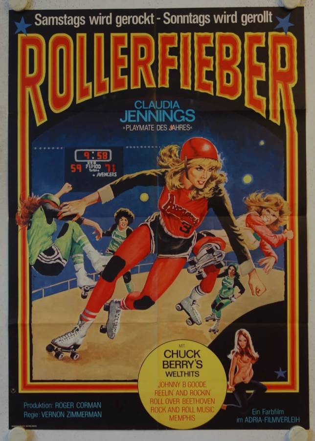 Rollerfieber originales deutsches Filmplakat